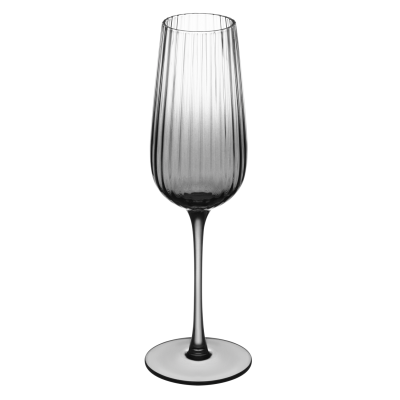 Бокал для шампанского Мансера (Mancera), градиент серый-0