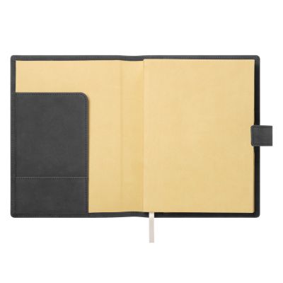 Ежедневник-портфолио Royal NEO недатированный в подарочной коробке, черный-7