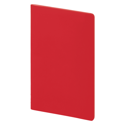 Блокнот Alpha slim, красный-7