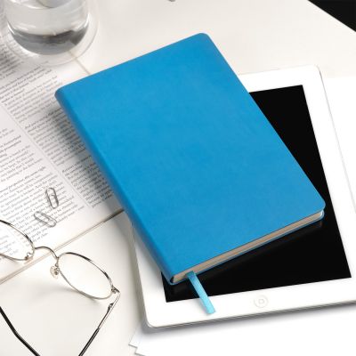 Ежедневник Sky недатированный, лазурный (без упаковки, без стикера)-10