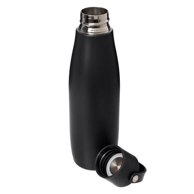 Термобутылка вакуумная герметичная Bosca, черная-6