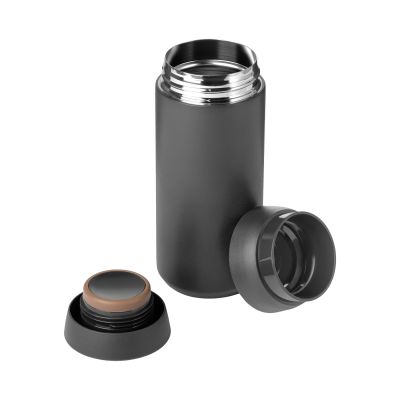 Термобутылка вакуумная герметичная Грейс (Grace), серая-3