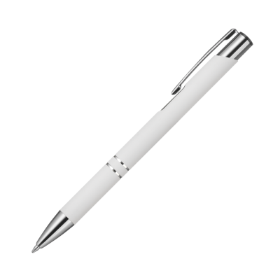 Шариковая ручка Alpha, белая-0