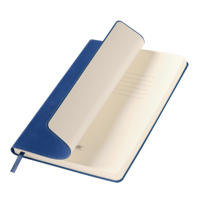 Ежедневник Verona недатированный, ярко-синий-0