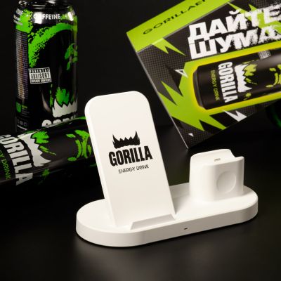 Беспроводная зарядная станция 3в1 Prime-9