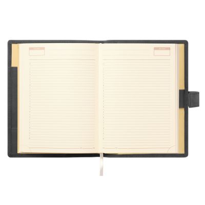 Ежедневник-портфолио Royal NEO недатированный в подарочной коробке, черный-8