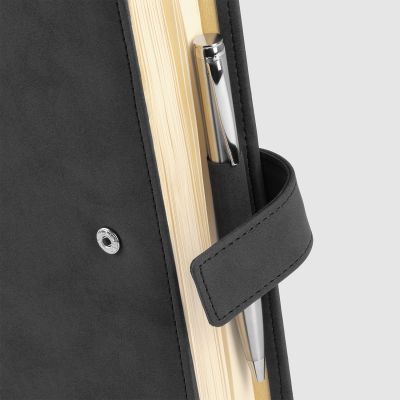 Ежедневник-портфолио Royal NEO недатированный в подарочной коробке, черный-6