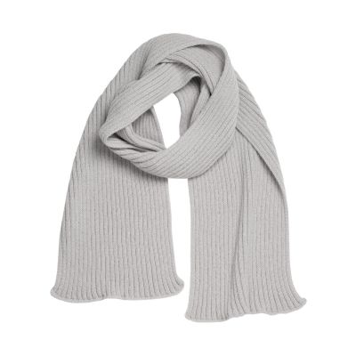 Шарф Forges вязаный, серый-5
