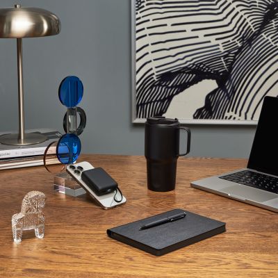 Внешний аккумулятор с подсветкой Риттер PD (Ritter PD) 10000mAh с функцией беспроводной зарядки 15W, черный-13