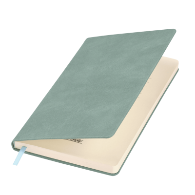 Ежедневник Stella недатированный с магнитом на обложке, бирюзовый-0