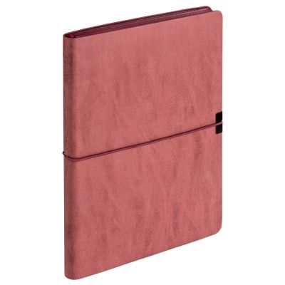 Ежедневник Velour недатированный, красный-2