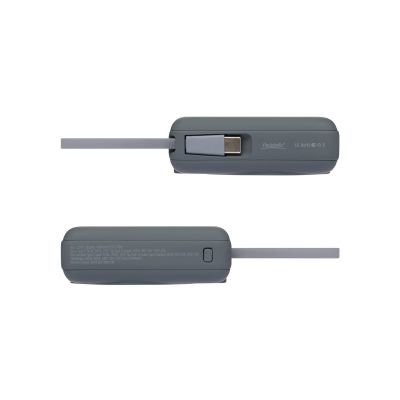 Внешний аккумулятор с подсветкой Риттер PD (Ritter PD) 10000mAh с функцией беспроводной зарядки 15W, серый-7