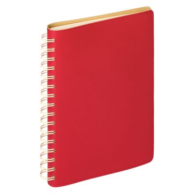 Ежедневник Виста (Vista) недатированный, красный/бежевый-6