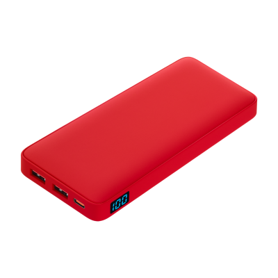 Внешний аккумулятор с подсветкой Анкор Плюс PD (Ancor PD Plus) 10000 mAh, красный-0