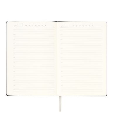 Ежедневник Spark недатированный, серебряный (без упаковки, без стикера)-9