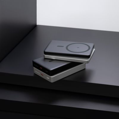 Внешний аккумулятор Атлантис Плюс PD (Atlantis PD Plus) 10000mAh с функцией беспроводной зарядки 15W, черный-10