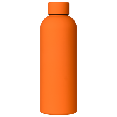 Термобутылка вакуумная герметичная Прима (Prima), оранжевая-0