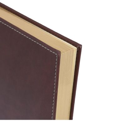 Недатированный ежедневник PORTLAND 650U (5452) 145x205 мм, без календаря, коричневый, золот.срез-3