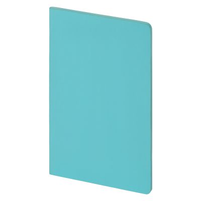 Блокнот Alpha slim, лазурный-6