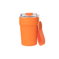 Термокружка вакуумная Monaco, оранжевая