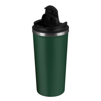 Термокружка вакуумная Palermo, зеленая-2