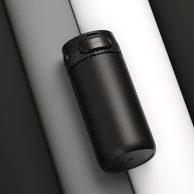 Термокружка вакуумная Toledo, черная-10