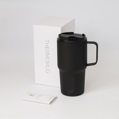 Термокружка вакуумная Aventura, серая-15