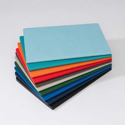 Блокнот Corsa slim, оранжевый-10