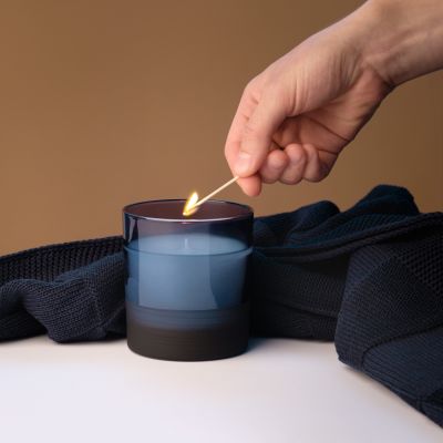 Ароматическая свеча Sapphire, синяя-6