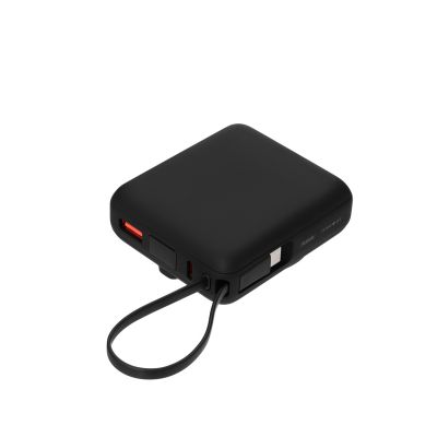 Внешний аккумулятор с подсветкой Риттер PD (Ritter PD) 10000mAh с функцией беспроводной зарядки 15W, черный-2