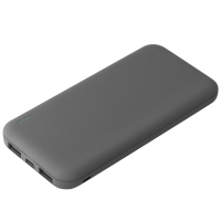 Внешний аккумулятор с подсветкой, Luce, 10000 mAh, серый