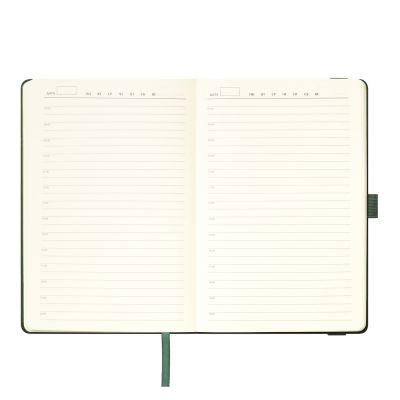 Ежедневник Альфа (Alpha) недатированный, зеленый/оливковый-9