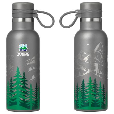 Термобутылка вакуумная герметичная Modena, серая-12