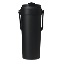 Термокружка вакуумная Solo, черная