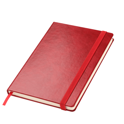 Ежедневник Vegas BtoBook недатированный, красный (без упаковки, без стикера)-0