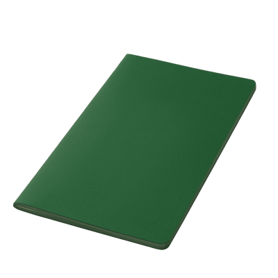 Блокнот Alpha slim, зеленый-3