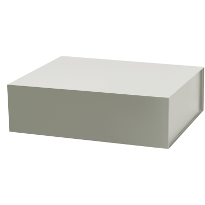 Подарочная коробка-трансформер большая, серая-2