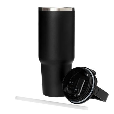 Термокружка вакуумная Montana, черный-8