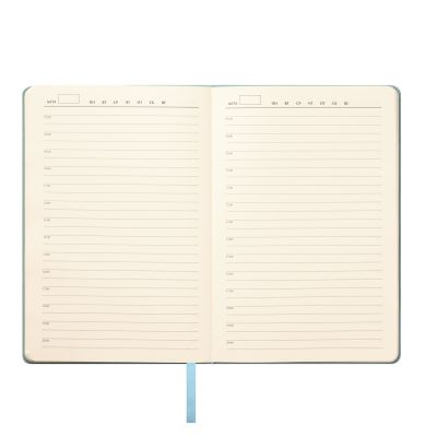 Ежедневник Stella недатированный с магнитом на обложке, бирюзовый-10