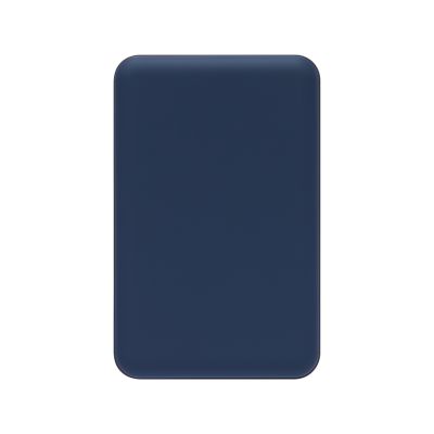 Внешний аккумулятор Ларго PD (Largo PD) 5000mAh с функцией беспроводной зарядки 15W, синий-4