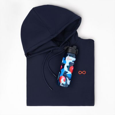 Бутылка для воды Невада (Nevada), синяя-13