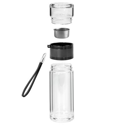 Бутылка стеклянная с двойными стенками Terso-1