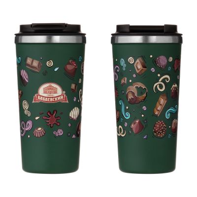 Термокружка вакуумная Палермо (Palermo), зеленая-6