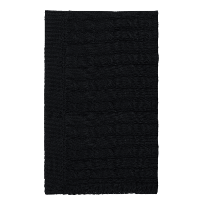 Плед Fado вязаный, темно-синий (без подарочной коробки)-2