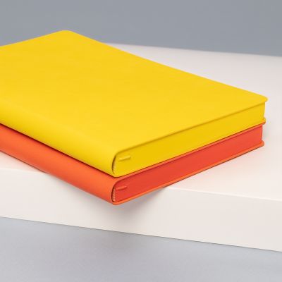 Ежедневник Latte NEW недатированный, желтый/желтый-11