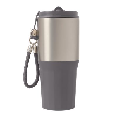 Термокружка вакуумная Авеню (Avenue), серая-3