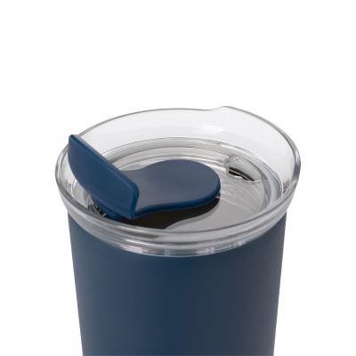 Термокружка вакуумная Strada, синяя-6