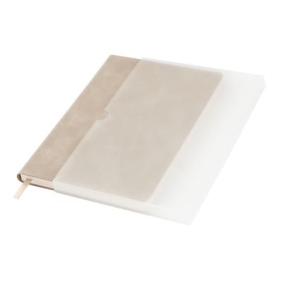 Ежедневник Verona недатированный, бежевый-9