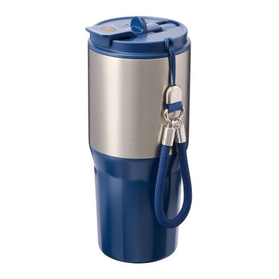 Термокружка вакуумная Avenue, синяя-4