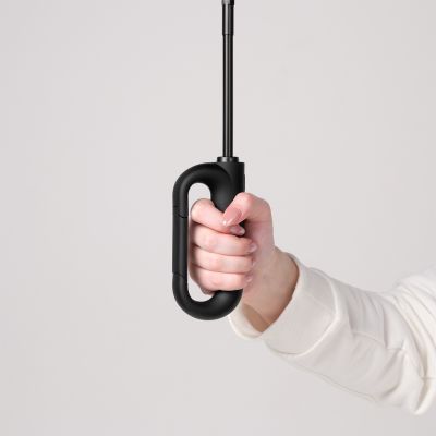 Зонт складной Azimut, черный-8